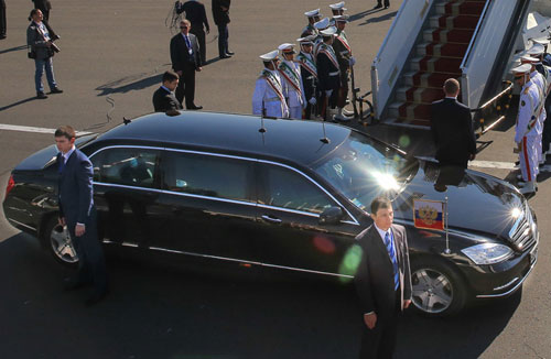 امن ترین خودروی جهان در تهران