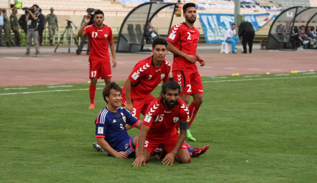 گزارش تصویری دیدار تیم های افغانستان و ژاپن