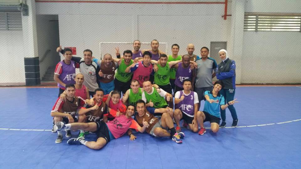 عکس / حضور داور فوتسال افغانستان در کلاس AFC