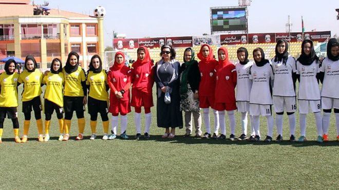آغاز دومین تورنمنت فوتبال زنان افغانستان در حاشیه لیگ برتر