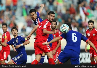 اعتراض شدید اعضای افغانستان به گل دوم ژاپن