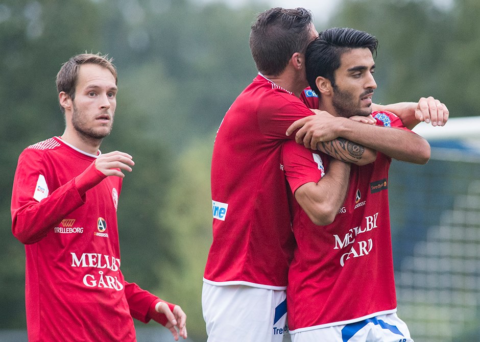 ترلگبورس ۴ کریستین استد ۲ / گل زنی نورالله امیری